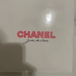 Luxury Chanel cosmetic bag